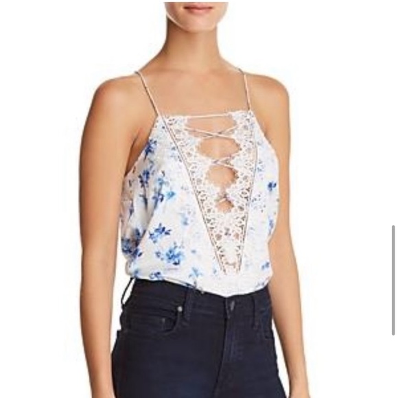 CAMI NYC || CHARLIE TANK NWT & BOX || Limited Edition Azure Print - Picture 3 of 13